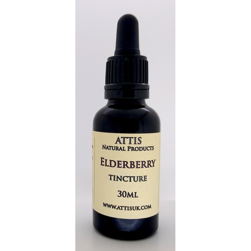 ATTIS Elderberry fresh berries tincture | 30ml | with pippette | in 37.5% alcohol