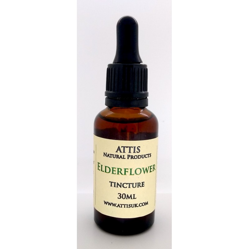 ATTIS Fresh Elderflower tincture| 30ml | with pippette | in 37.5% alcohol