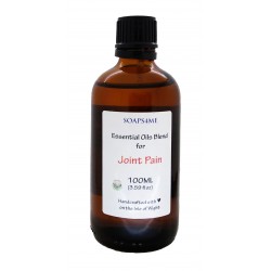 SOAPS4ME Essential Oils Blend for Joint Pain relief | Body Oil | Massage Oil | 100ml