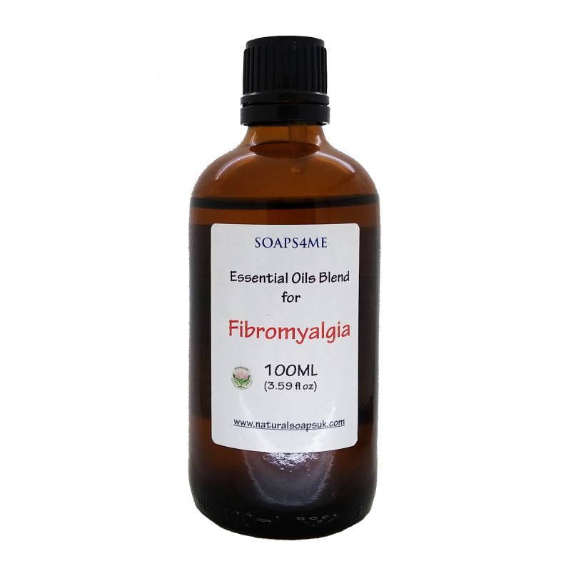 SOAPS4ME Essential Oils Blend for Fibromyalgia relief | Body Oil | Massage Oil | 100ml