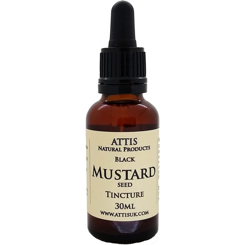ATTIS Black Mustard seeds tincture | 30ml | with pipette | in 37.5% alcohol