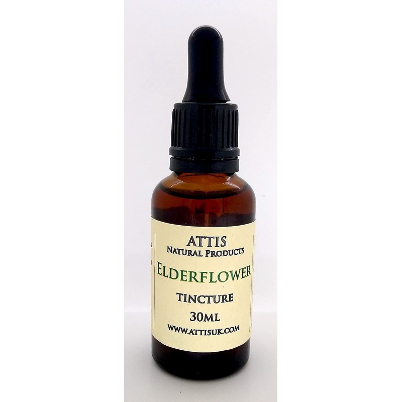 ATTIS Elderflower tincture | 30ml | with pipette | in 37.5% alcohol