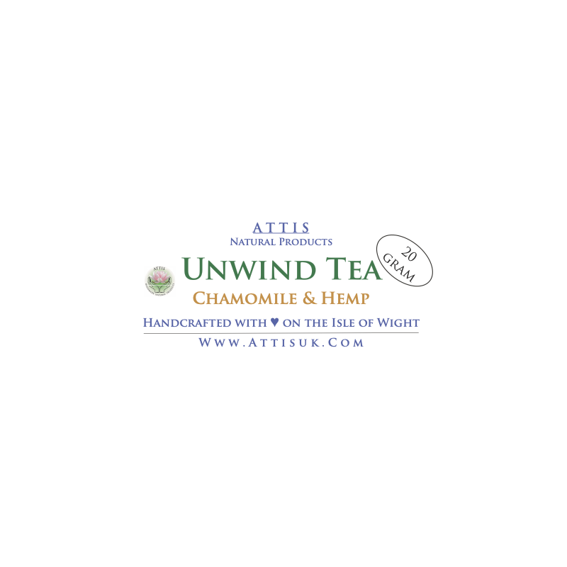 Unwind Tea | ATTIS | 20g | with Chamomile and Hemp