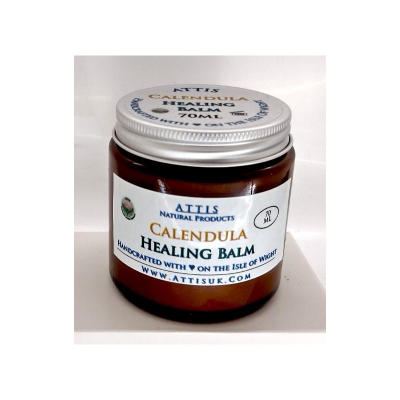 Calendula Healing Balm | 70ml | ATTIS | with Shea Butter, Cocoa Butter, Calendula ...