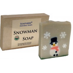 Snowman Soap | Natural | Handcrafted | ATTIS | SOAPS4ME
