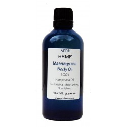 Hemp Massage & Body Oil -...