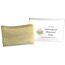 SOAPS4ME Wintergreen Handmade Natural Soap | with Aloe Vera gel, Shea Butter and Rhassoul Clay | 100g